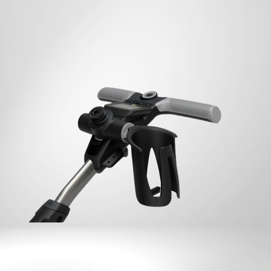 Golf Trolley Getränkehalter aus Kunststoff, montiert am Griff, Zubehör für Golf E-Trolley