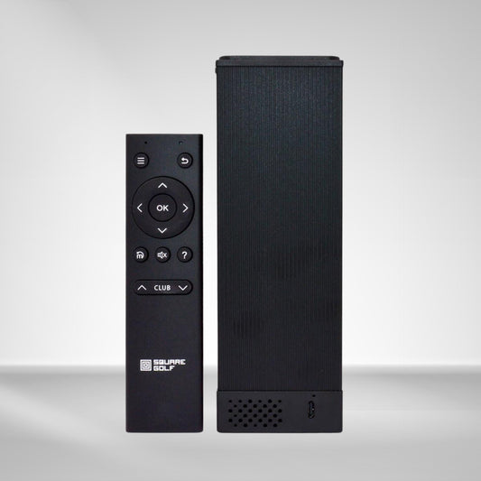 Golf Simulator Fernbedienung und Empfänger, schwarz, für Indoor Golf Zubehör