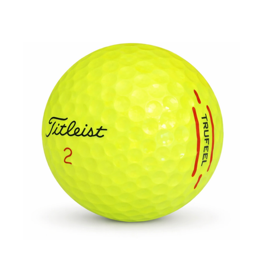 25 Titleist TruFeel Gelb | AAAA/AAA