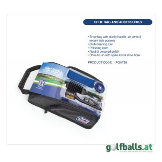 PGA TOUR Golf Shoe Bag and Accessory Set