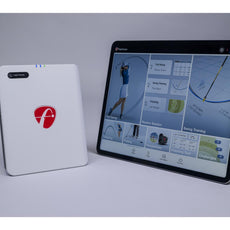 Golf Launch Monitor mit Tablet, Golfsimulator Datenanalyse, Indoor Golf Training