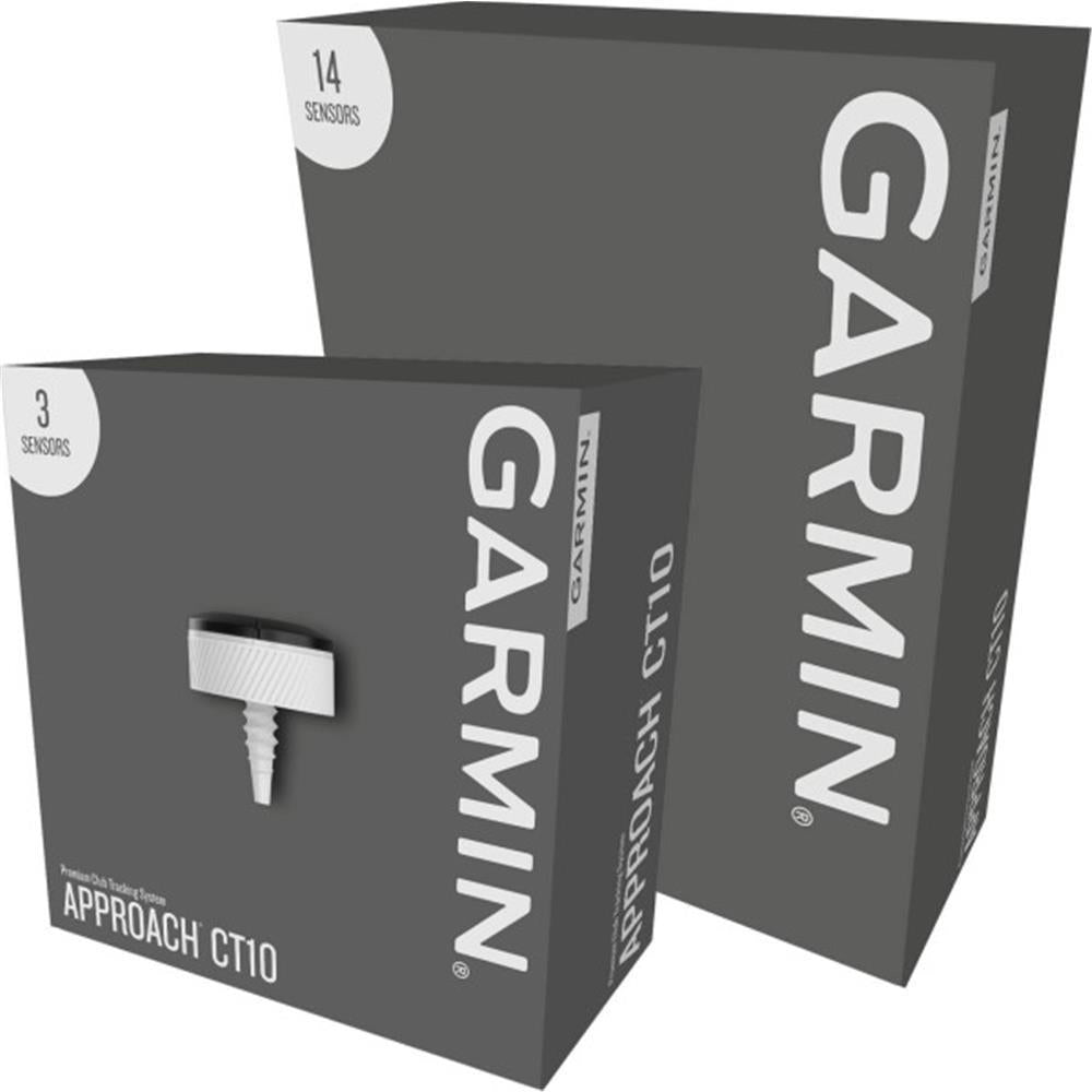 Garmin Approach CT10 Golf Schläger Tracking Sensoren im grauen Verpackungsdesign