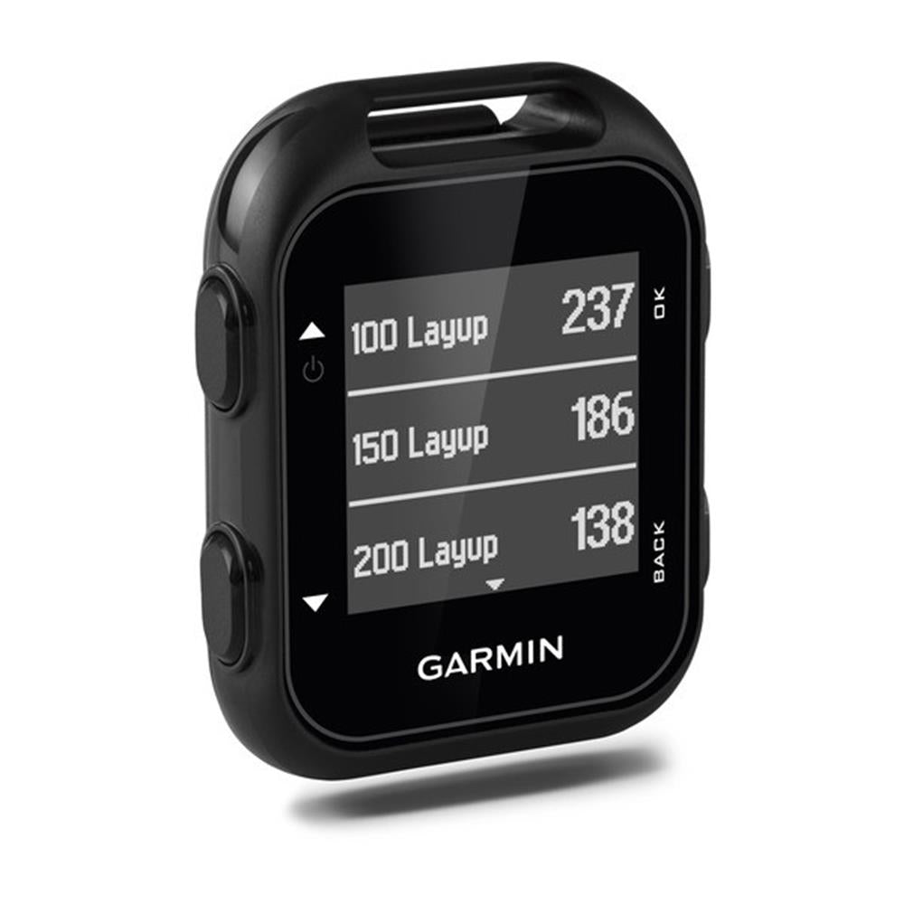 Garmin Golf GPS Entfernungsmesser mit Display, kompakt, schwarze Gehäusefarbe