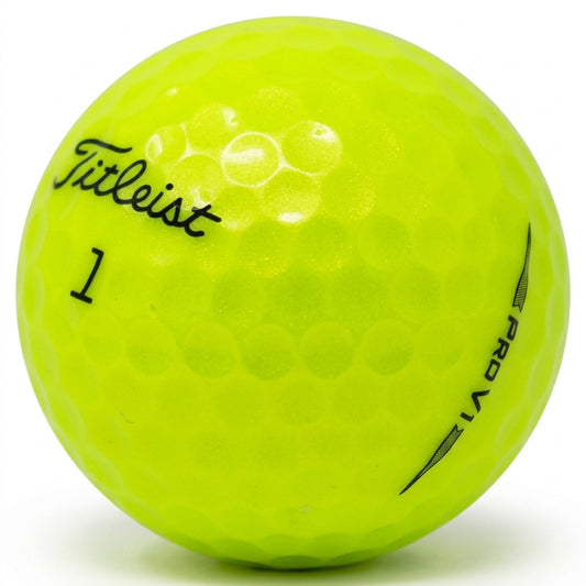 25 Titleist Pro V1 Yellow | AAAAA/AAAA