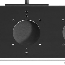 Golf Simulator Sensor-Leiste mit drei Kameras, schwarze Montageleiste, Indoor Golf Zubehör