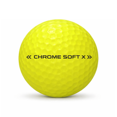25 Callaway Chrome Soft Triple Track Mix Yellow | AAAA