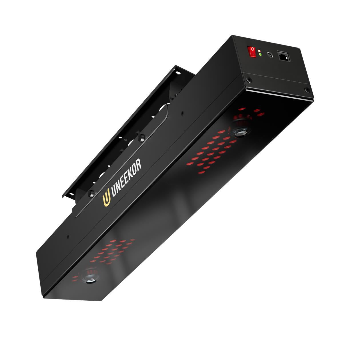 Golf Simulator Sensor Uneekor, schwarz, Deckenmontage, moderne Technik für Indoor Golf