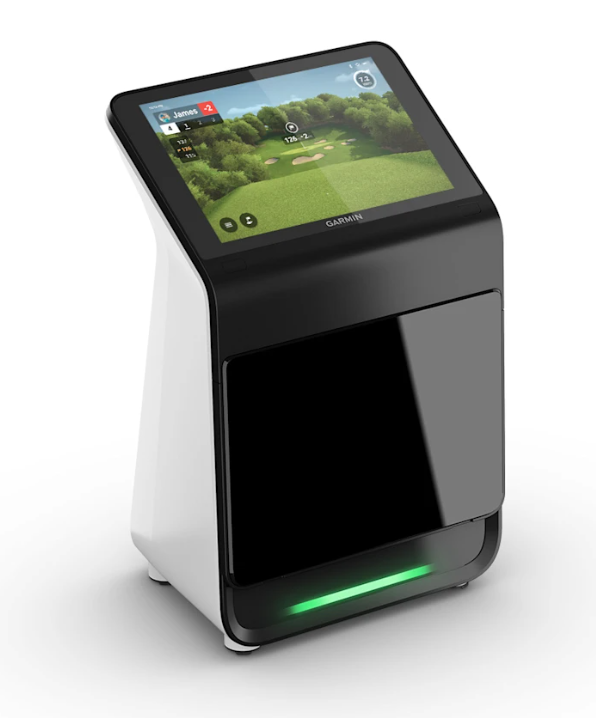 Garmin Golf Simulator, moderner Launch Monitor mit Touchscreen für Indoor Golftraining