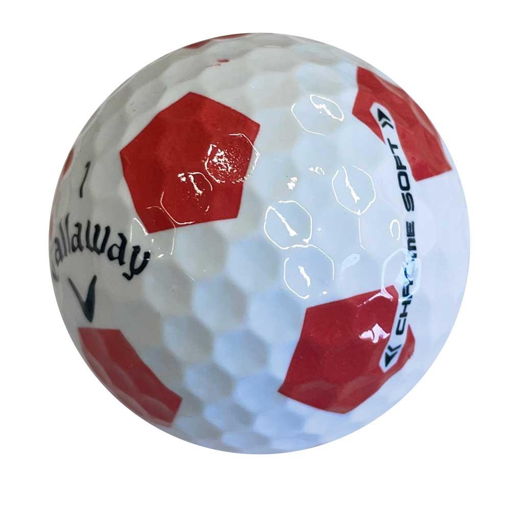 25 Callaway Truvis Red Chrome Soft | AAAA