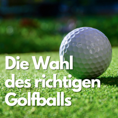 Wie wähle ich den richtigen Golfball ? - richtiger Golfball Wahl Auswahl