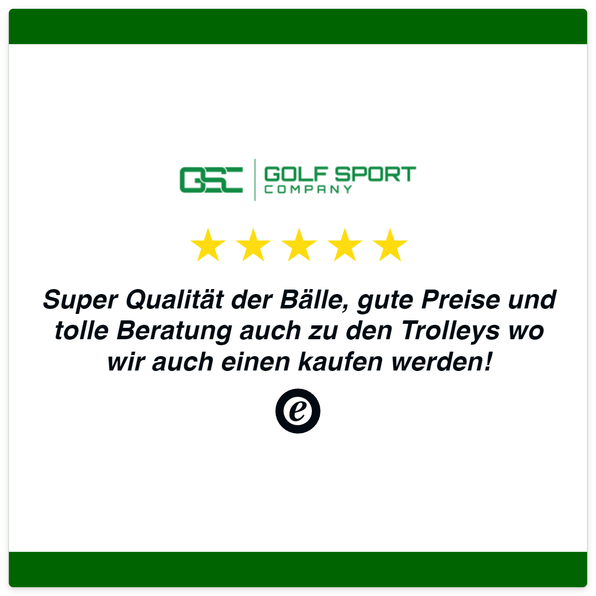 Österreichs bester Lakeballs und Online Golf Shop