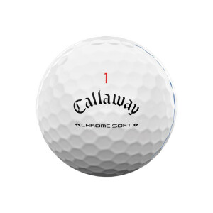 Callaway Chrome SOFT - Triple Track Weiß  | NEU 12 Bälle