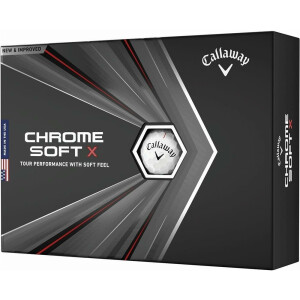 Callaway Chrome Soft X Golfbälle Weiß - Neu...
