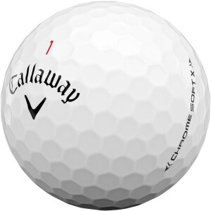 Callaway Chrome Soft X Golfbälle Weiß - Neu...