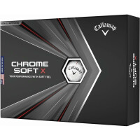 Callaway Chrome Soft X Golfbälle Weiß - Neu inkl. Logo Druck