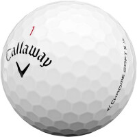 Callaway Chrome Soft X Golfbälle Weiß - Neu inkl. Logo Druck