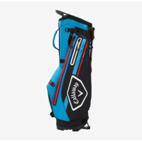 Callaway Chev Dry Stand Bag - Black/Cyan/Fire