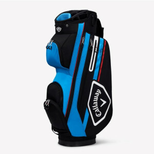 Callaway Chev 14+ Cart Bag Black/Cyan