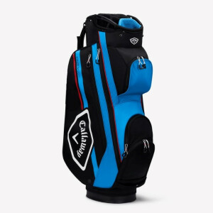 Callaway Chev 14+ Cart Bag Black/Cyan