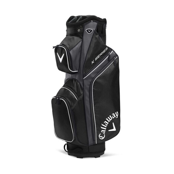 Callaway X Series Cart Bag Black/Titanium/White