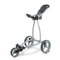 Big Max Blade IP - 3 Rad Push Trolley Grey-Charcoal