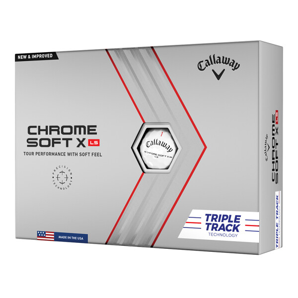 Callaway Chromesoft X LS Triple Track Weiß 2022 | NEU 12...