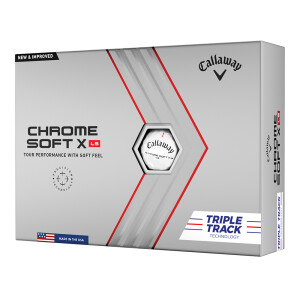 Callaway Chromesoft X LS Triple Track Weiß 2022 |...