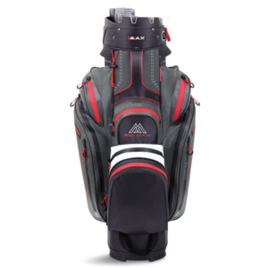 Big Max Dri Lite Silencio 2 Cart Bag Charcoal-White-Black-Red