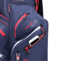 Big Max Dri Lite Silencio 2 Cart Bag Navy-Silver-Red
