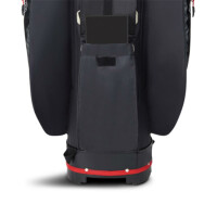 Big Max Dri Lite V-4 Cart Bag Charcoal-Black-Red