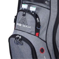 Big Max Terra X Cart Bag Storm-Silver-Red