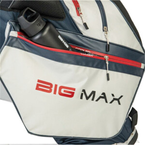 Big Max Dri Lite Hybrid Tour Stand Bag Silver-Blueberry-Merlot