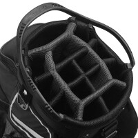 Taylormade Cart Bag Pro 8.0 Black/White/Charcoal