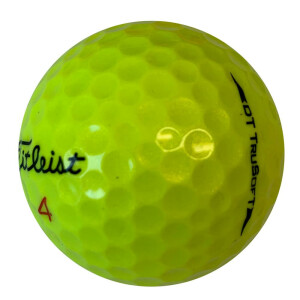 25 Titleist DT Trusoft Yellow - AAAA/AAA