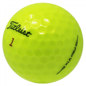 25 Titleist Pro V1x | AAAAA | Yellow | Beste Qualität