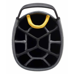 Powakaddy Dri Tech Waterproof Cartbag Black /Gun Metal/ Yellow