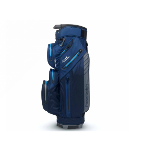 Powakaddy Dri Tech Waterproof Cartbag Blue/ Gun Metal