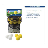 PGA TOUR 36 Indoor and Outdoor Practice Balls