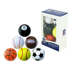 PGA TOUR 6PK Sport balls