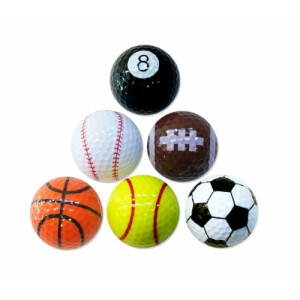 PGA TOUR 6PK Sport balls