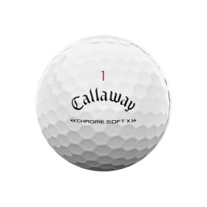 Callaway Chrome Soft X Weiß | NEU 12 Bälle