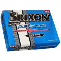 Srixon AD333 Weiss / White Neu - mit Logo 4 farbig