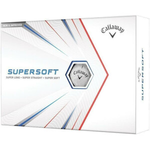 Callaway Supersoft Wei&szlig; - Neu inkl. Logo Druck