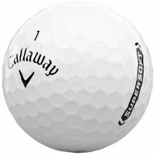 Callaway Supersoft Weiß - Neu inkl. Logo Druck