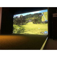 GSK ELITE MID SIZE Golf Simulator Enclosure Box 402 x 276  x 150 cm ALU Frame
