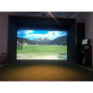 GSK ELITE BIG SIZE Golf Simulator Enclosure Box 450 x 300 x 150 cm ALU Frame