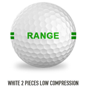 2 Piece Range Ball - mit 2 Logos