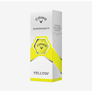 Callaway Supersoft Gelb | NEU 12 Bälle
