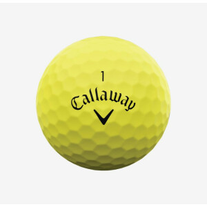 Callaway Supersoft Gelb | NEU 12 Bälle