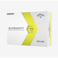 Callaway Supersoft Gelb | NEU 12 Bälle